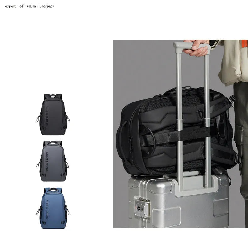 Fashion Commuter Backpack Men's Waterproof Daily - Bellarte Enchanté Fashion Commuter Backpack Men's Waterproof Daily